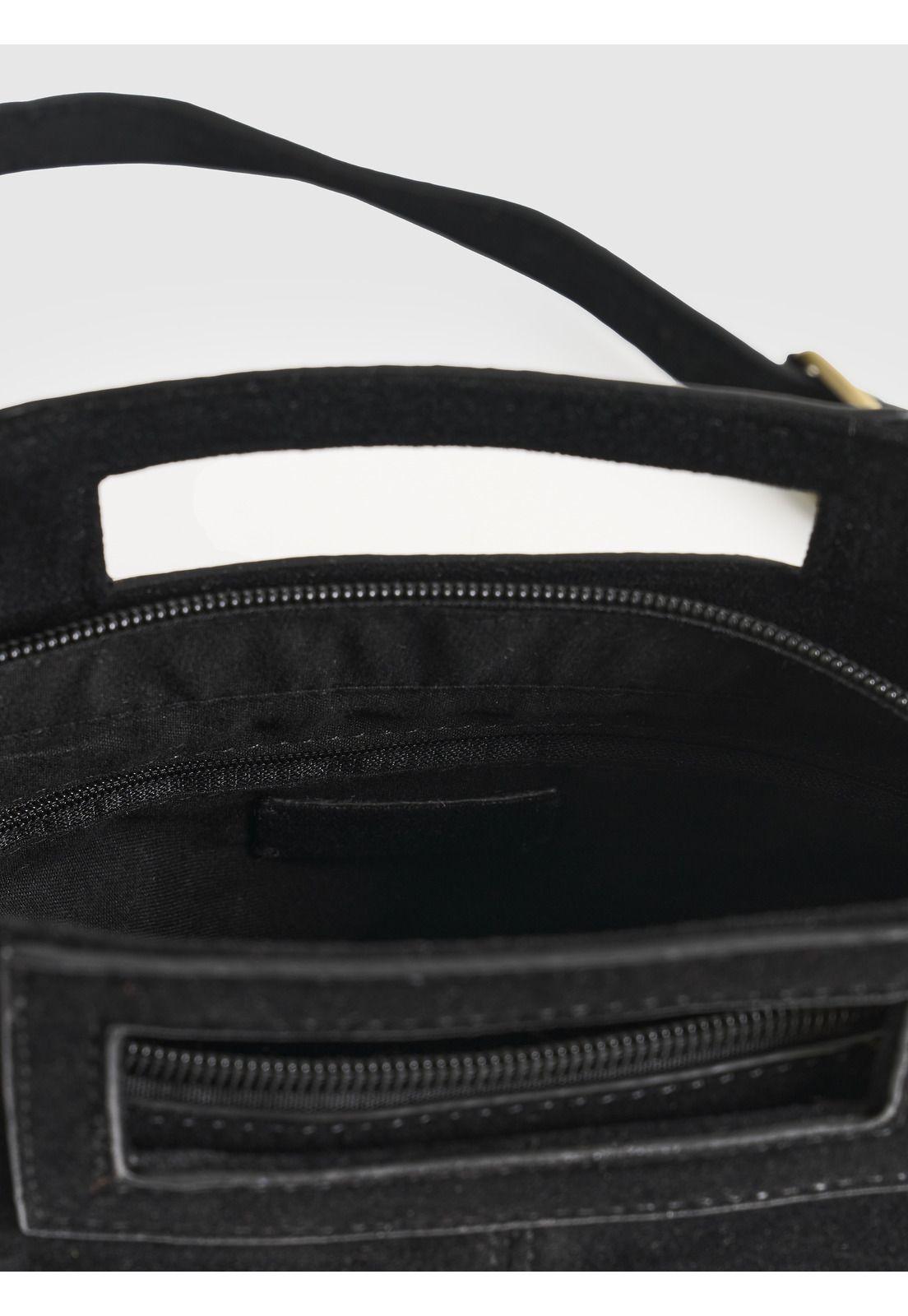 Cartera De Hombro Cuadrada Flecos Boho-3