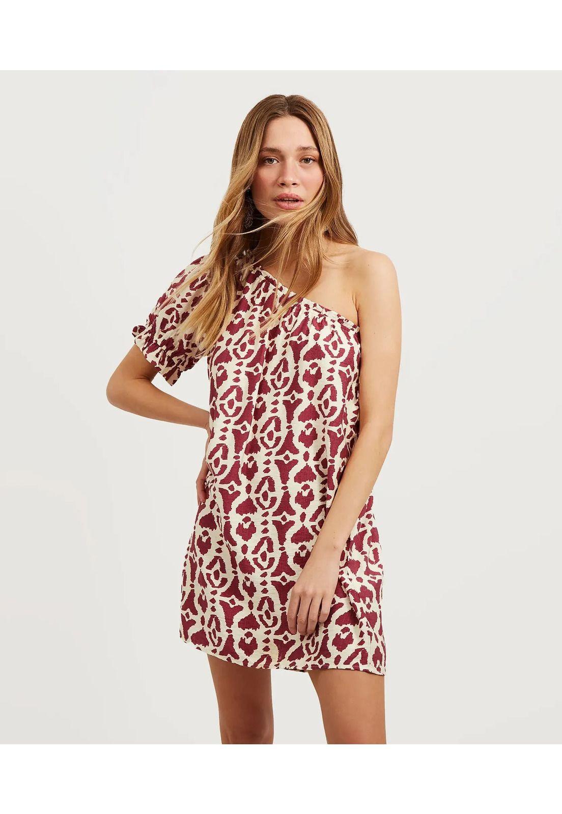 Vestido Paradiso Manga Globo -0