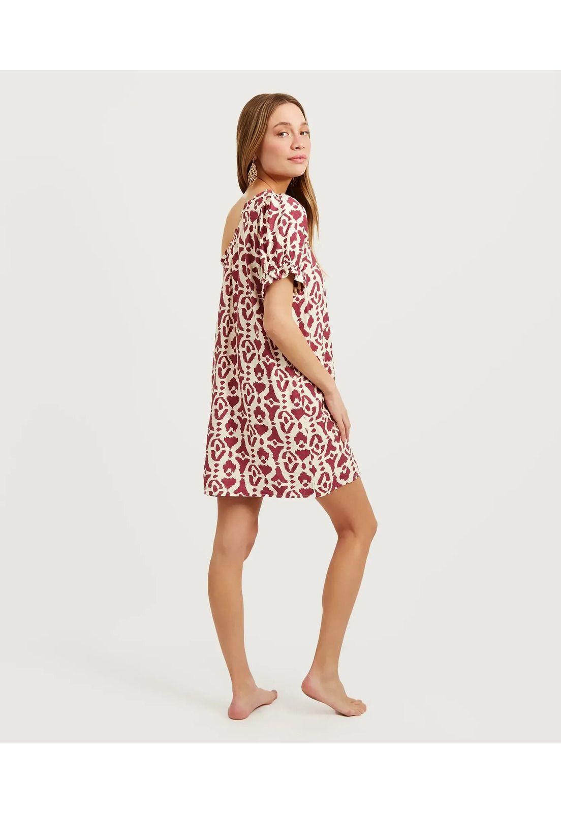 Vestido Paradiso Manga Globo -3