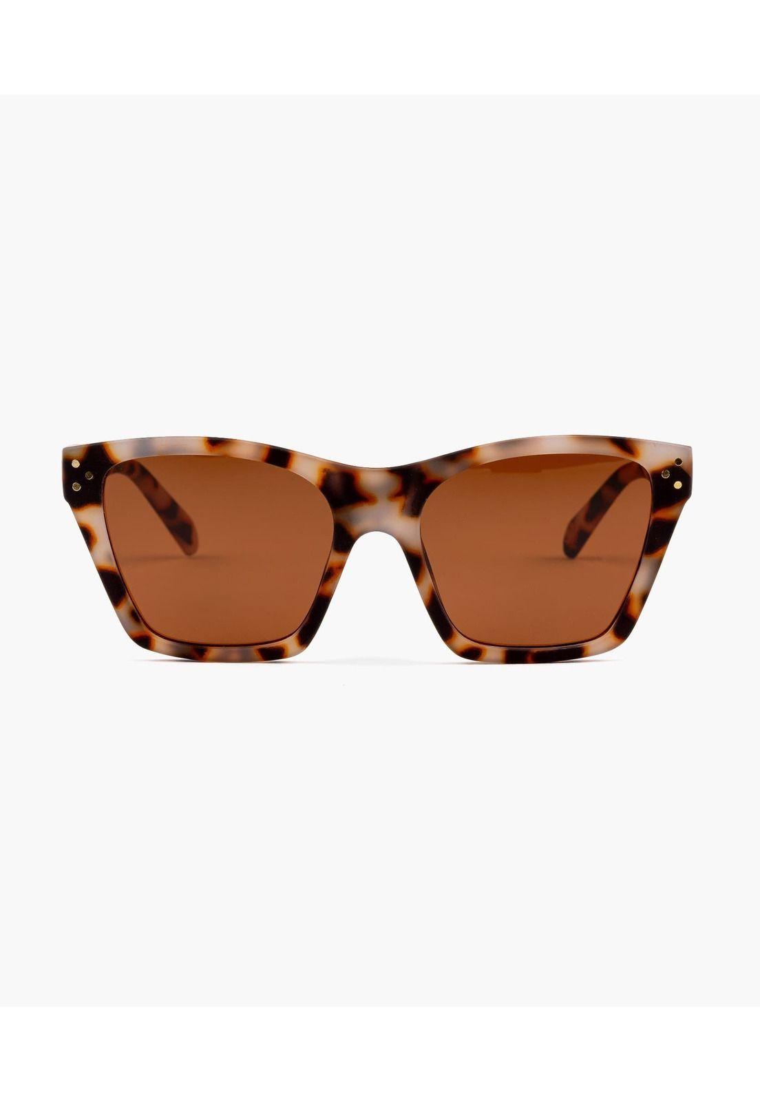 Lentes De Sol Mujer Cat Eye Café-1