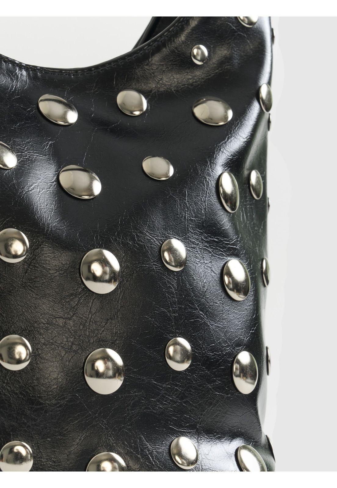 Cartera De Hombro Maxi Tachas Éclat-3