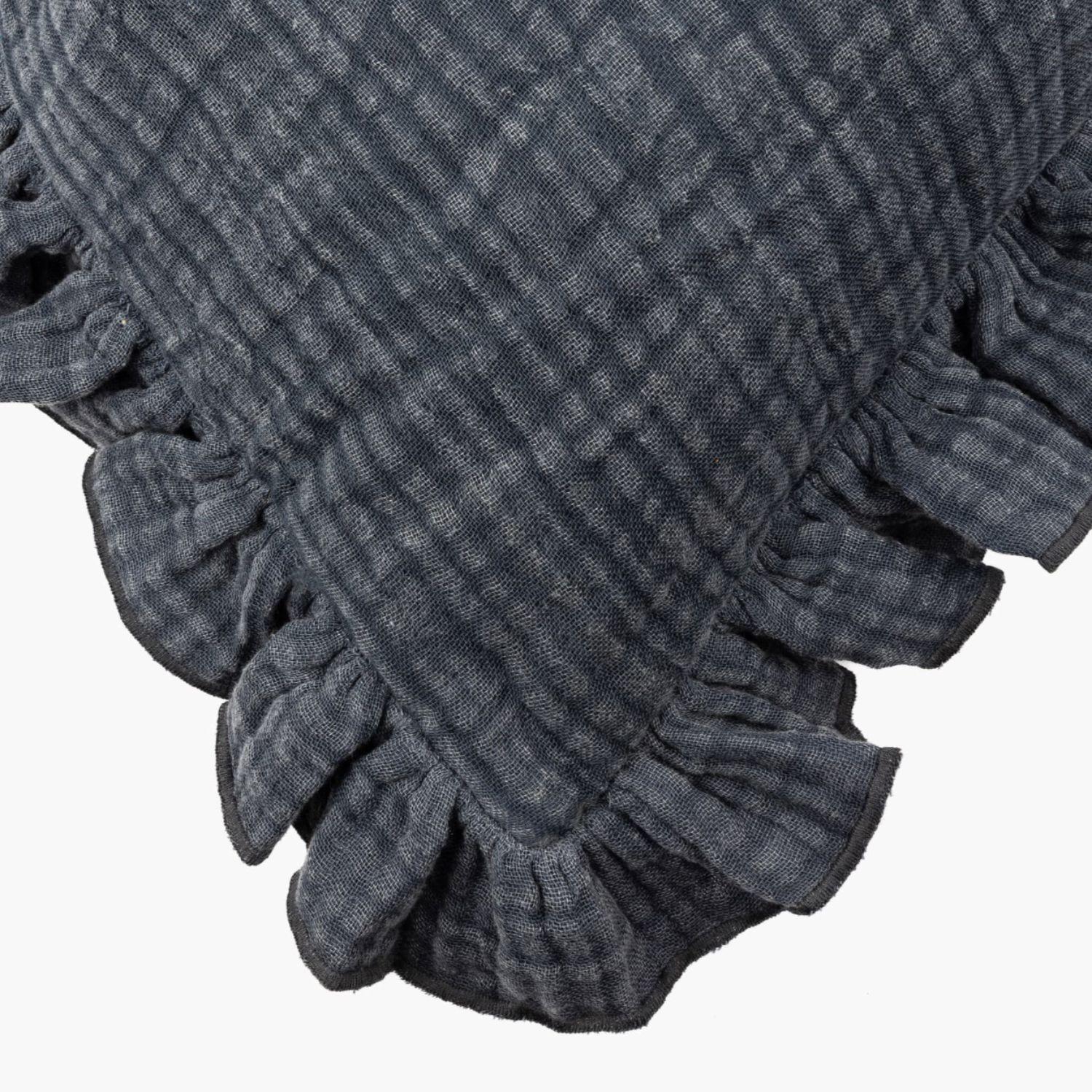 Cojín Mujer Algodón Gauze Vuelos 50 X 50 Cm Azul-1