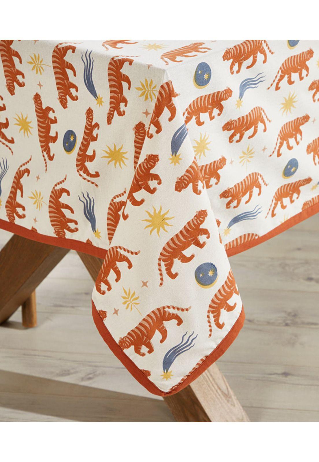 Mantel Tigres Misticos Colores 180 x 350-1