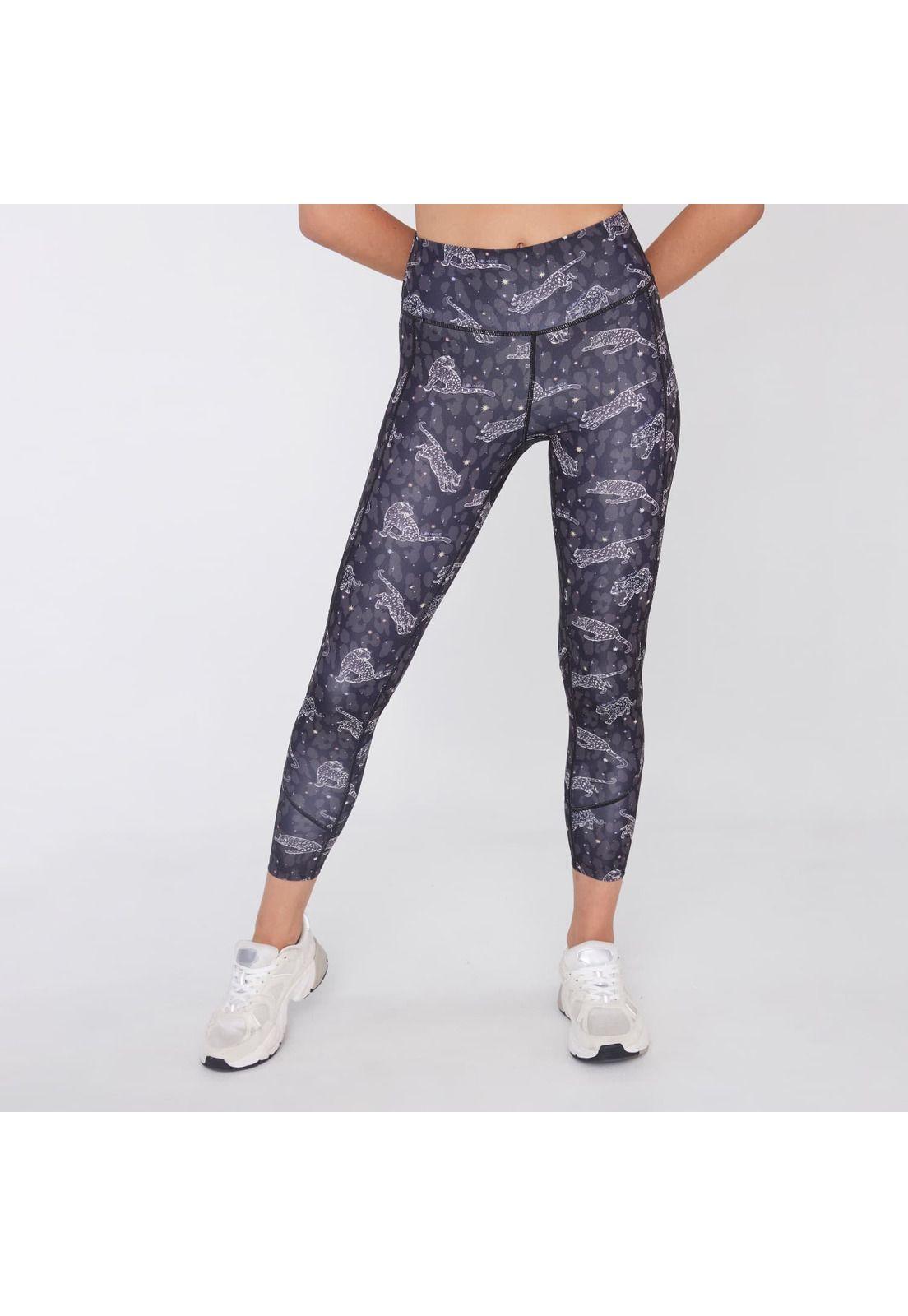 Calza Mujer Active Deportiva Estampada-0