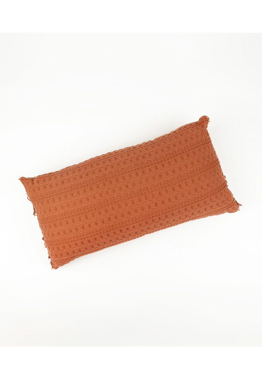 Cojín 30 X 60 Cm Rectangular Lounge Terracota-0