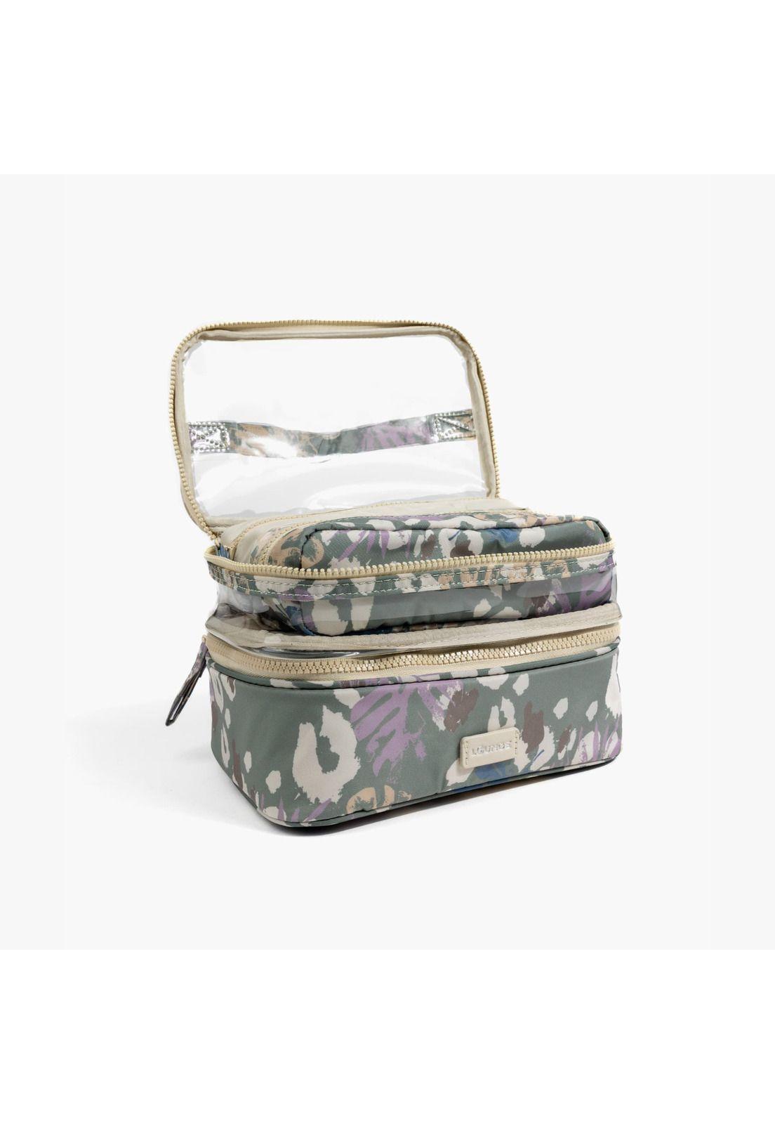 Cosmetiquero Dreamy Animal Print Verde-1