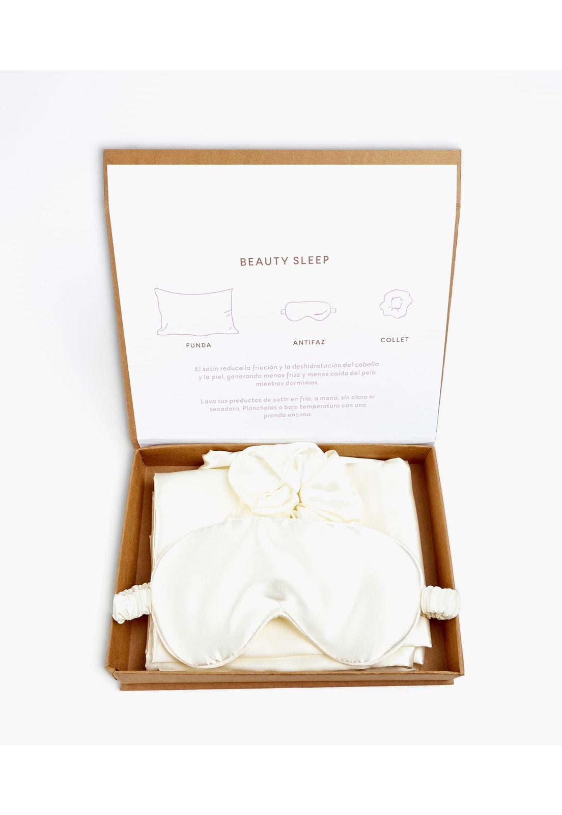 Set Beauty Sleep Satinado Lounge Blanco-0