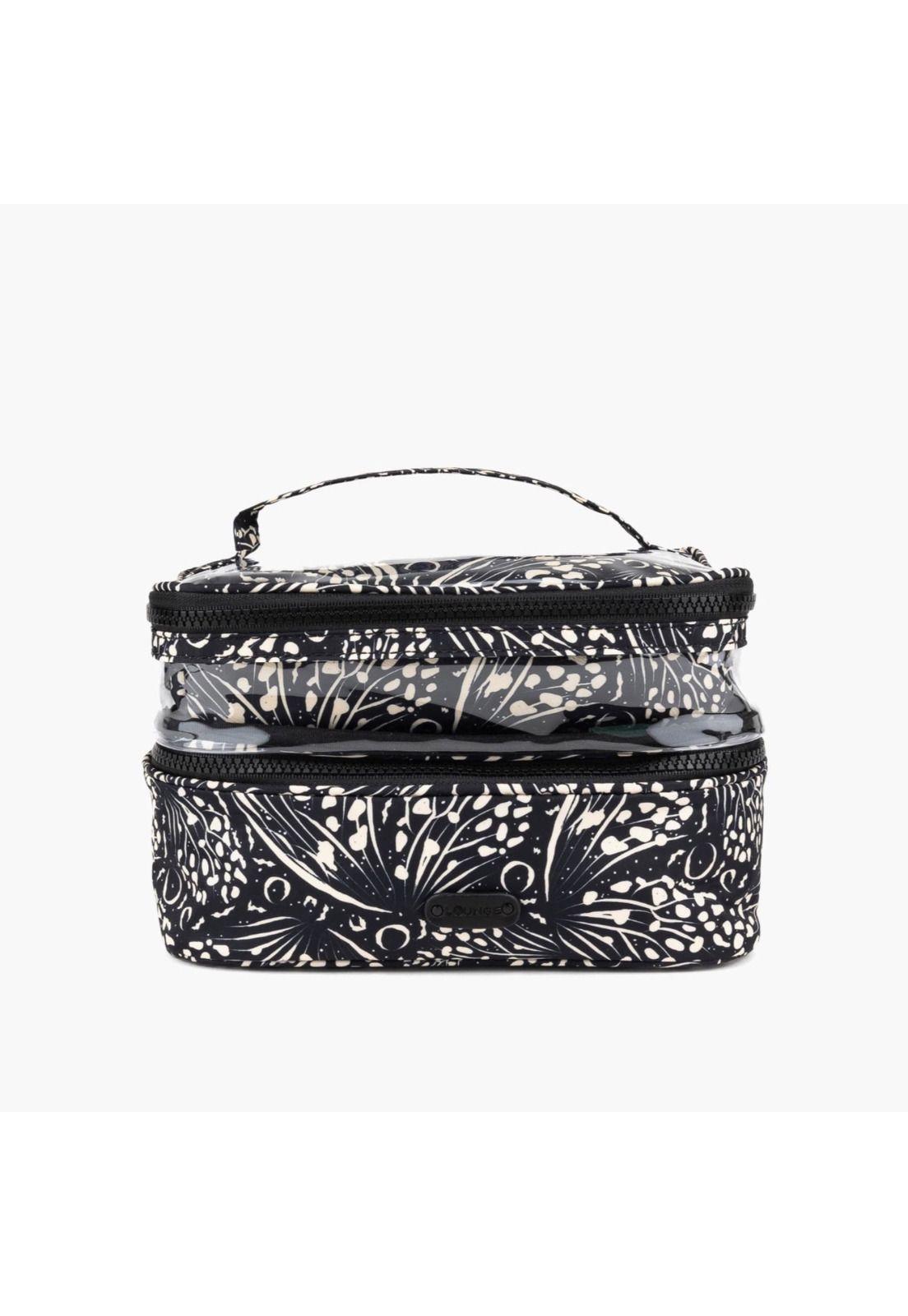 Cosmetiquero Mujer Dos Estuches Negro-0