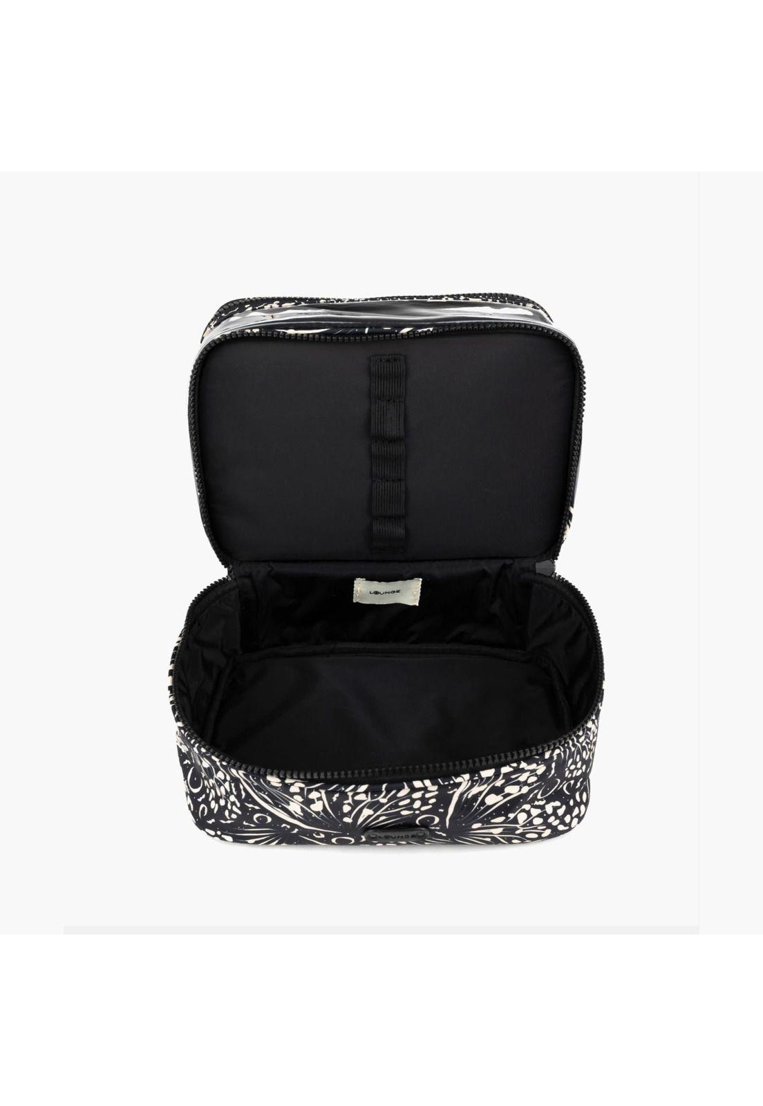 Cosmetiquero Mujer Dos Estuches Negro-3