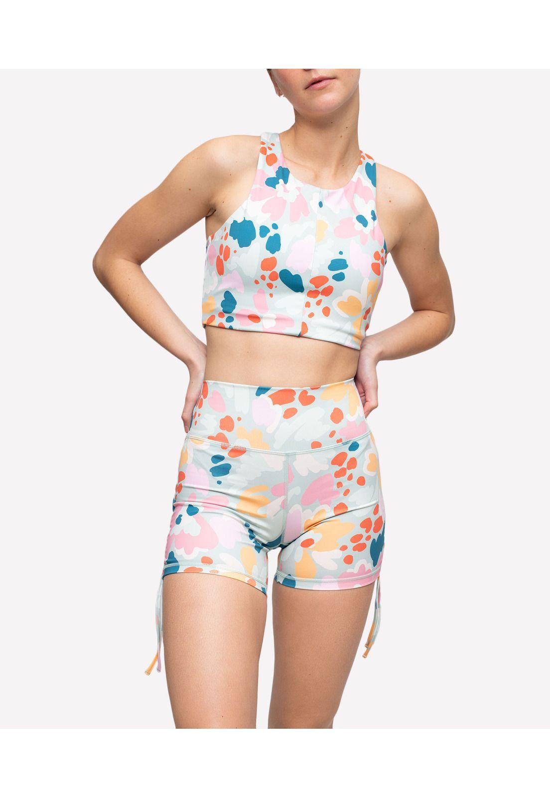 Short Deportivo Active Ajustable Aqua Garden-0