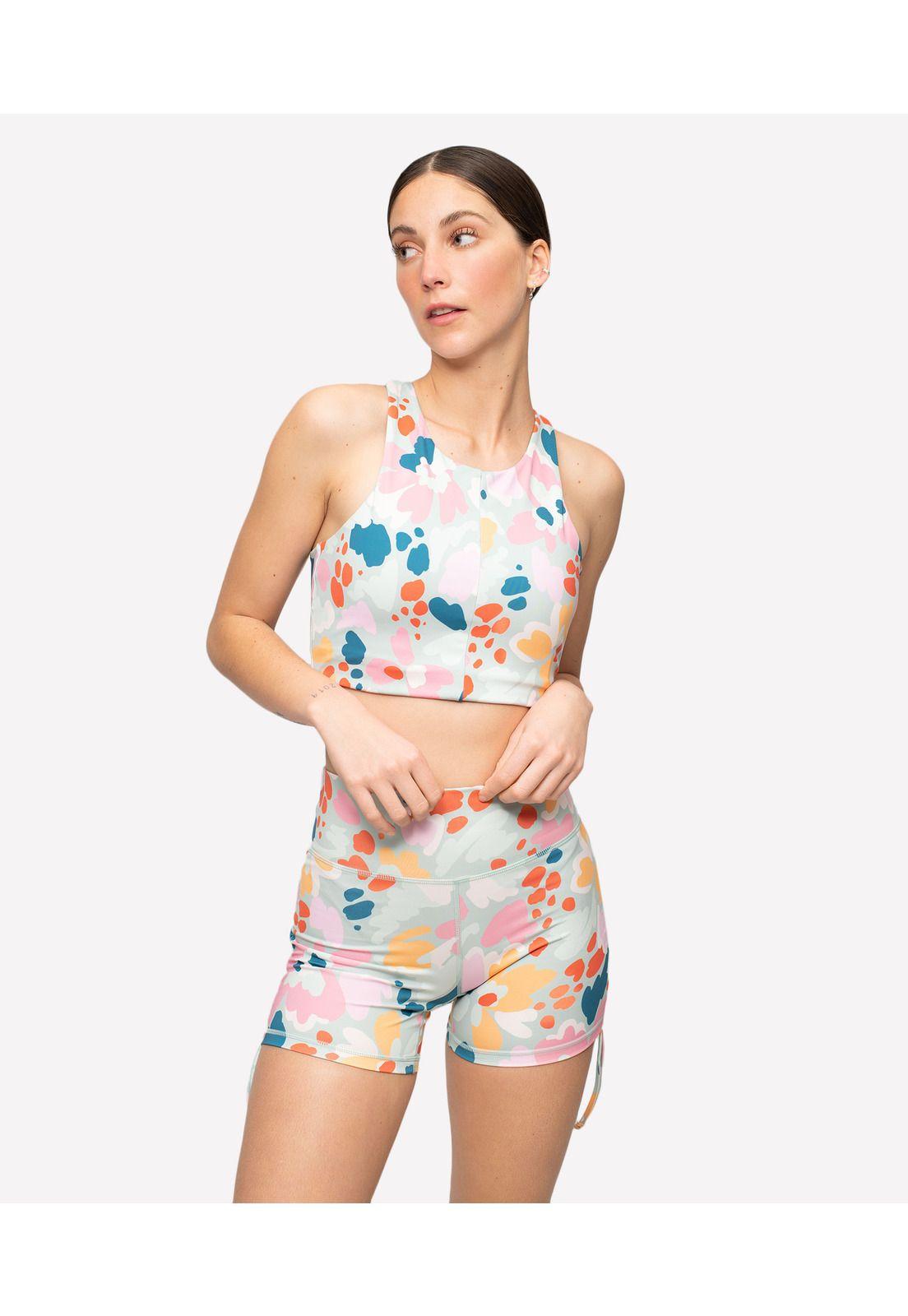 Short Deportivo Active Ajustable Aqua Garden-1
