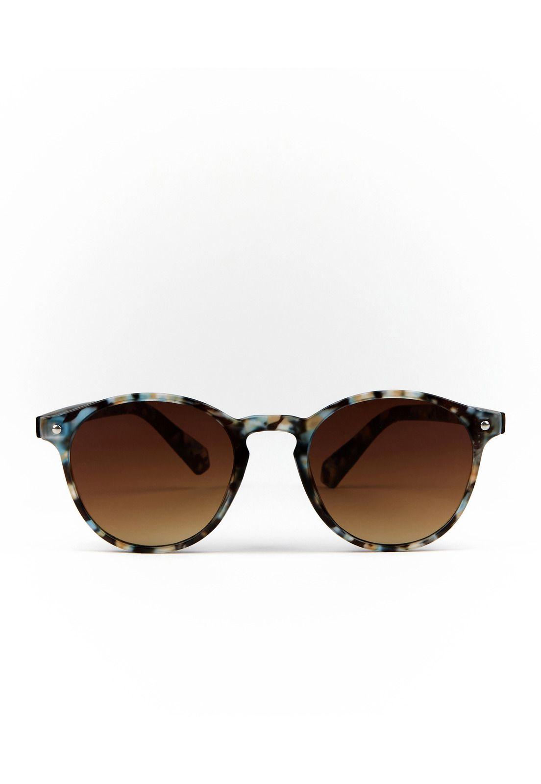 Lentes De Sol Redondo Matte-2