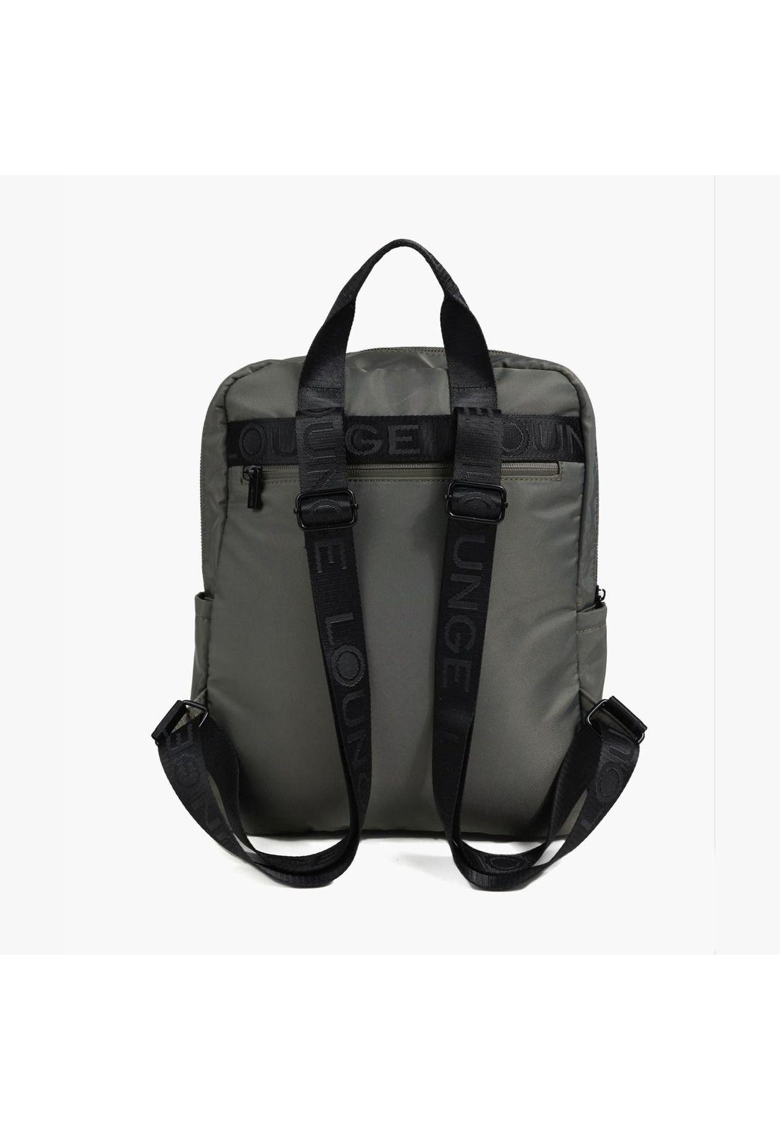 Mochila Para Notebook Verde Musgo-2