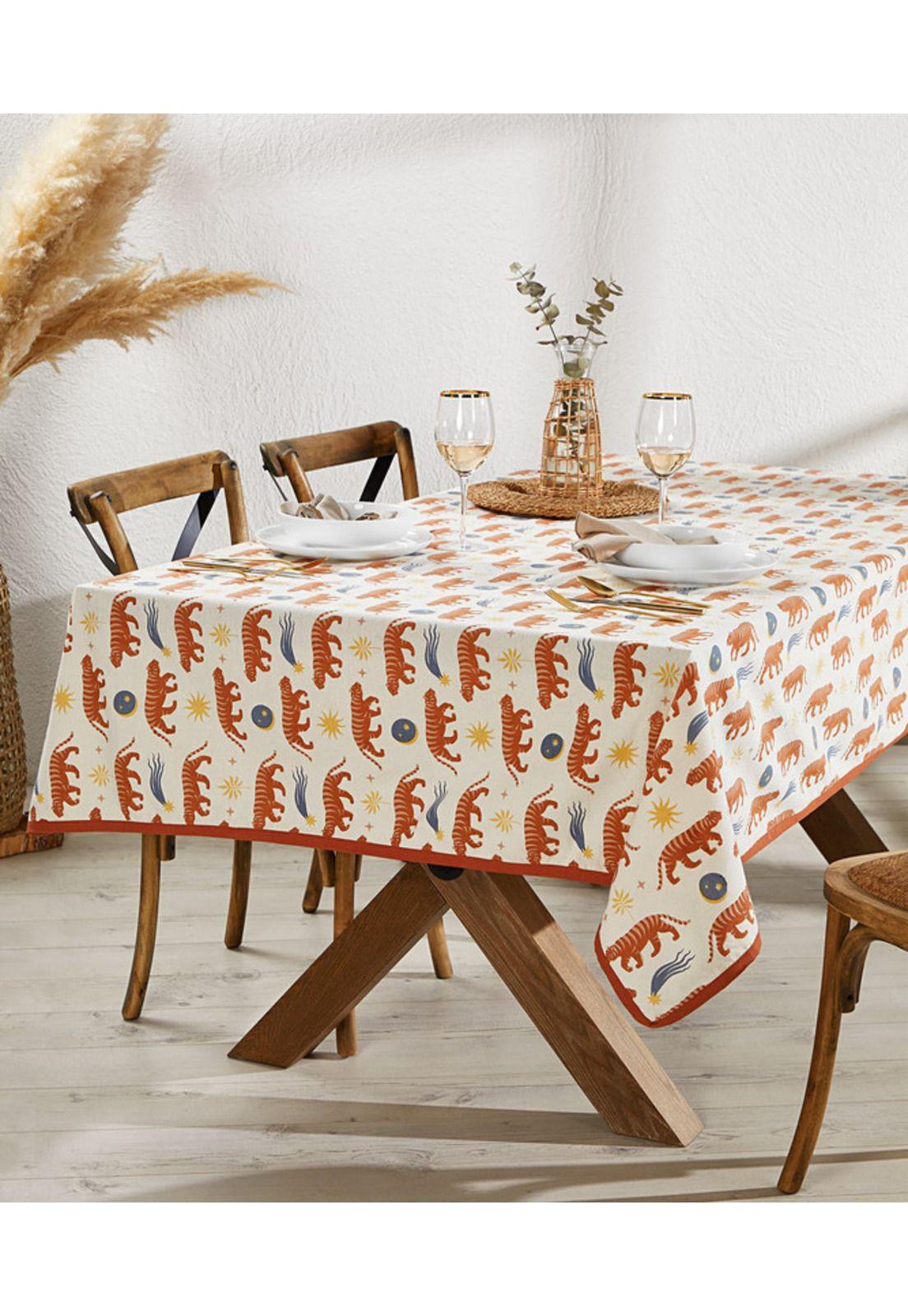 Mantel Tigres Misticos Colores 150 x 250-0