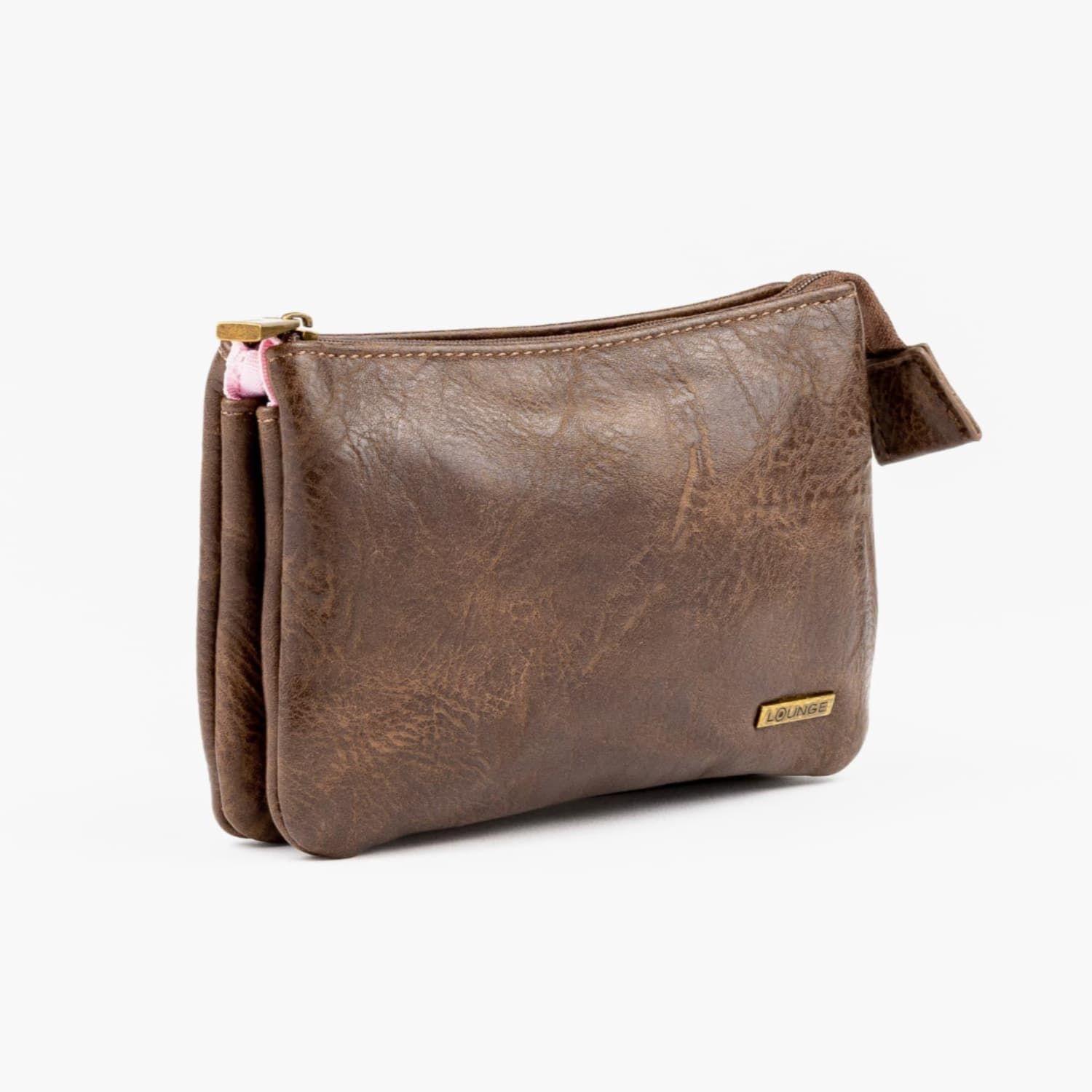 Billetera Mujer Estuche  Café-1