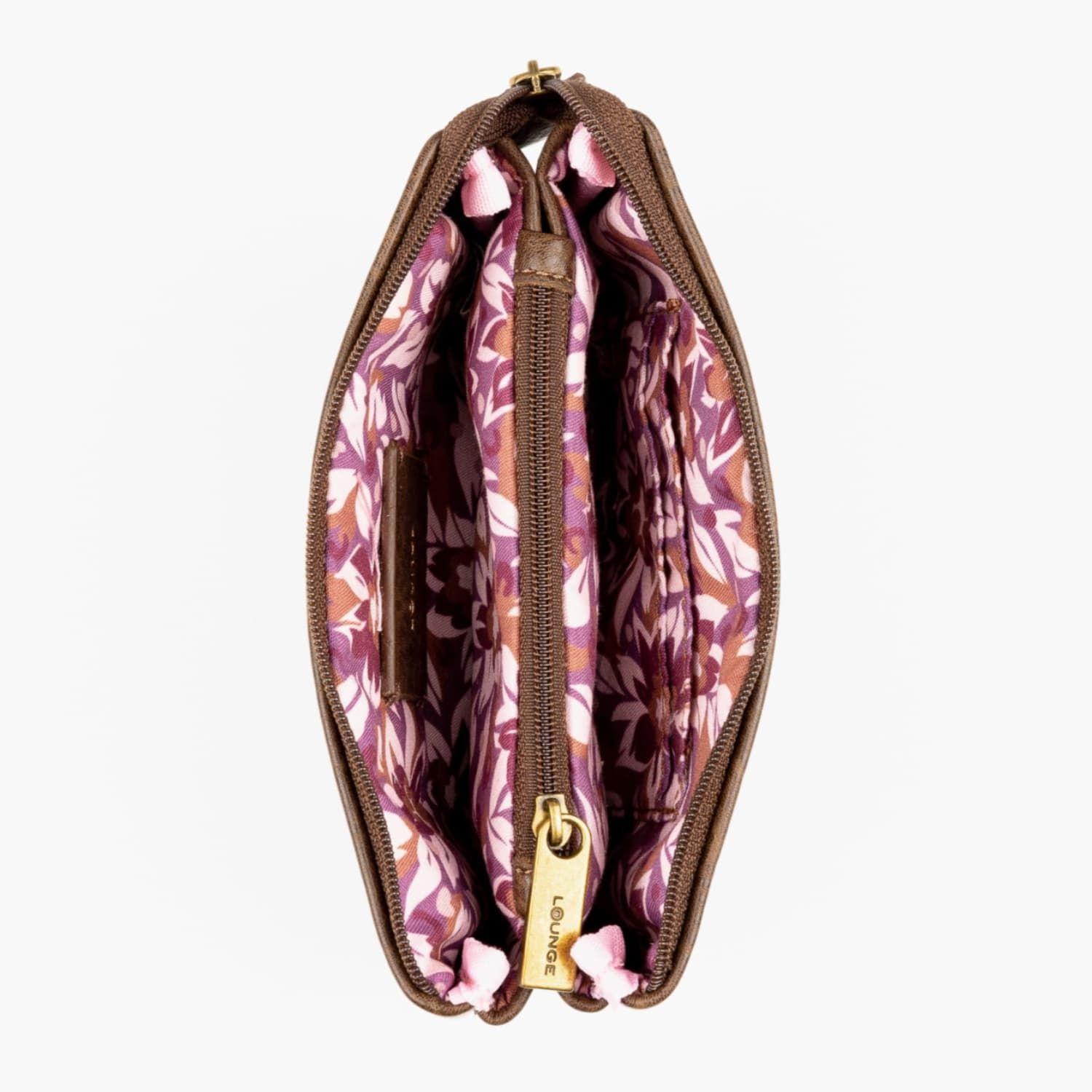 Billetera Mujer Estuche  Café-3