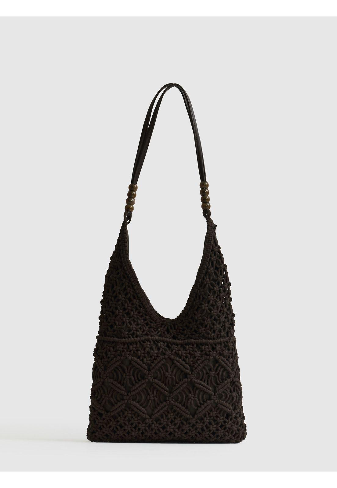 Cartera De Hombro Tejida Paradiso-1
