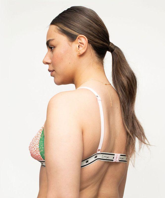 Bralette Mujer Triángulo Encaje Xl-1