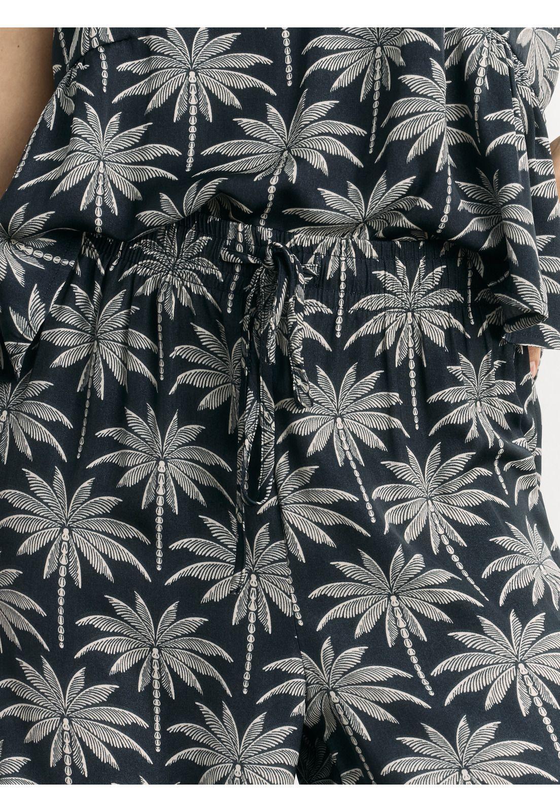 Pijama Satinado Palmeras-1