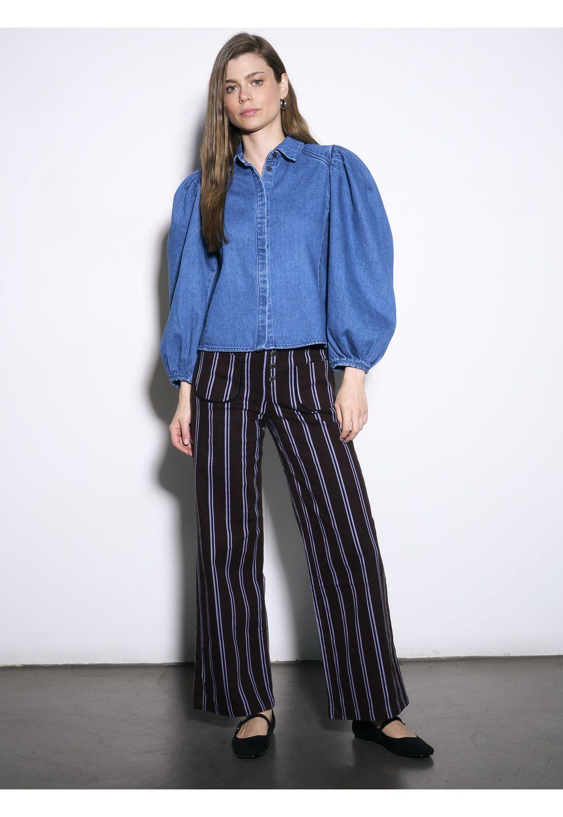 Blusa Denim Oslo Solsticio-3