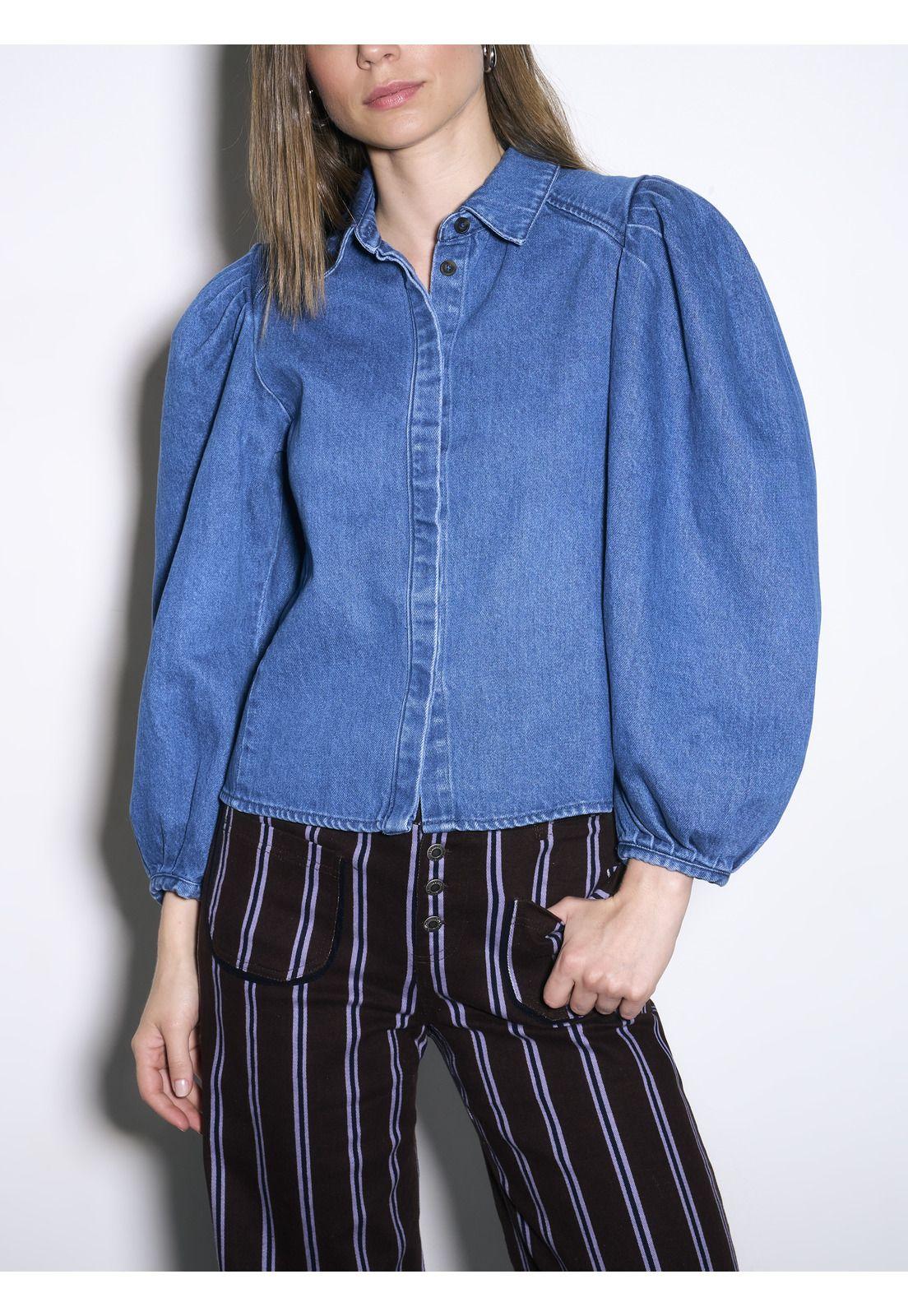 Blusa Denim Oslo Solsticio-2