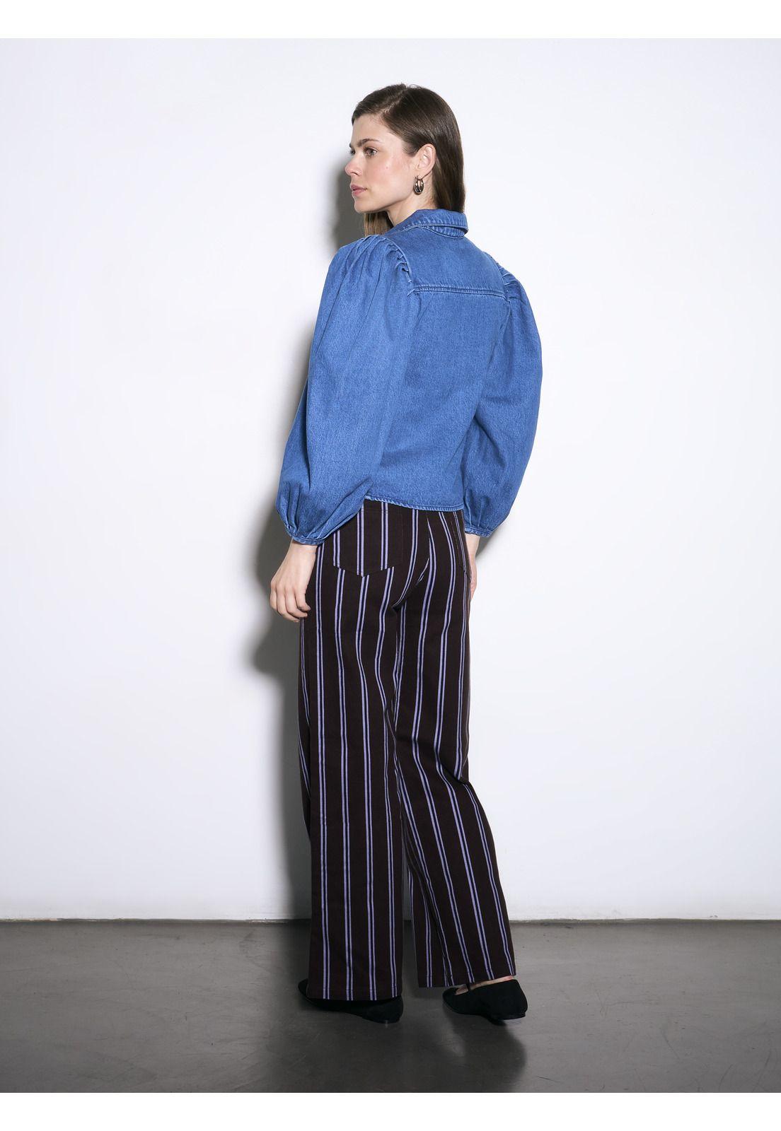 Blusa Denim Oslo Solsticio-3