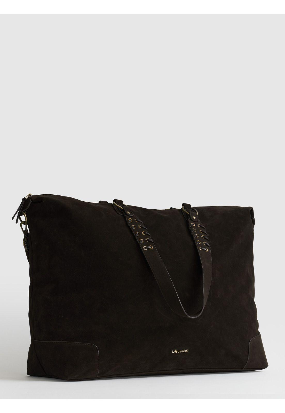 Bolso De Viaje Fake Suede-1