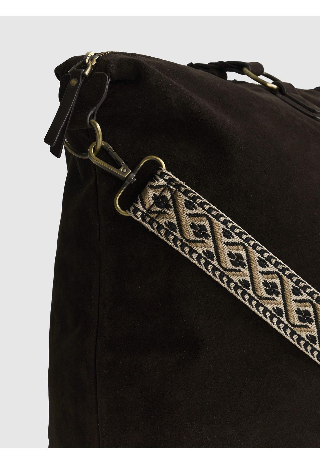 Bolso De Viaje Fake Suede-4