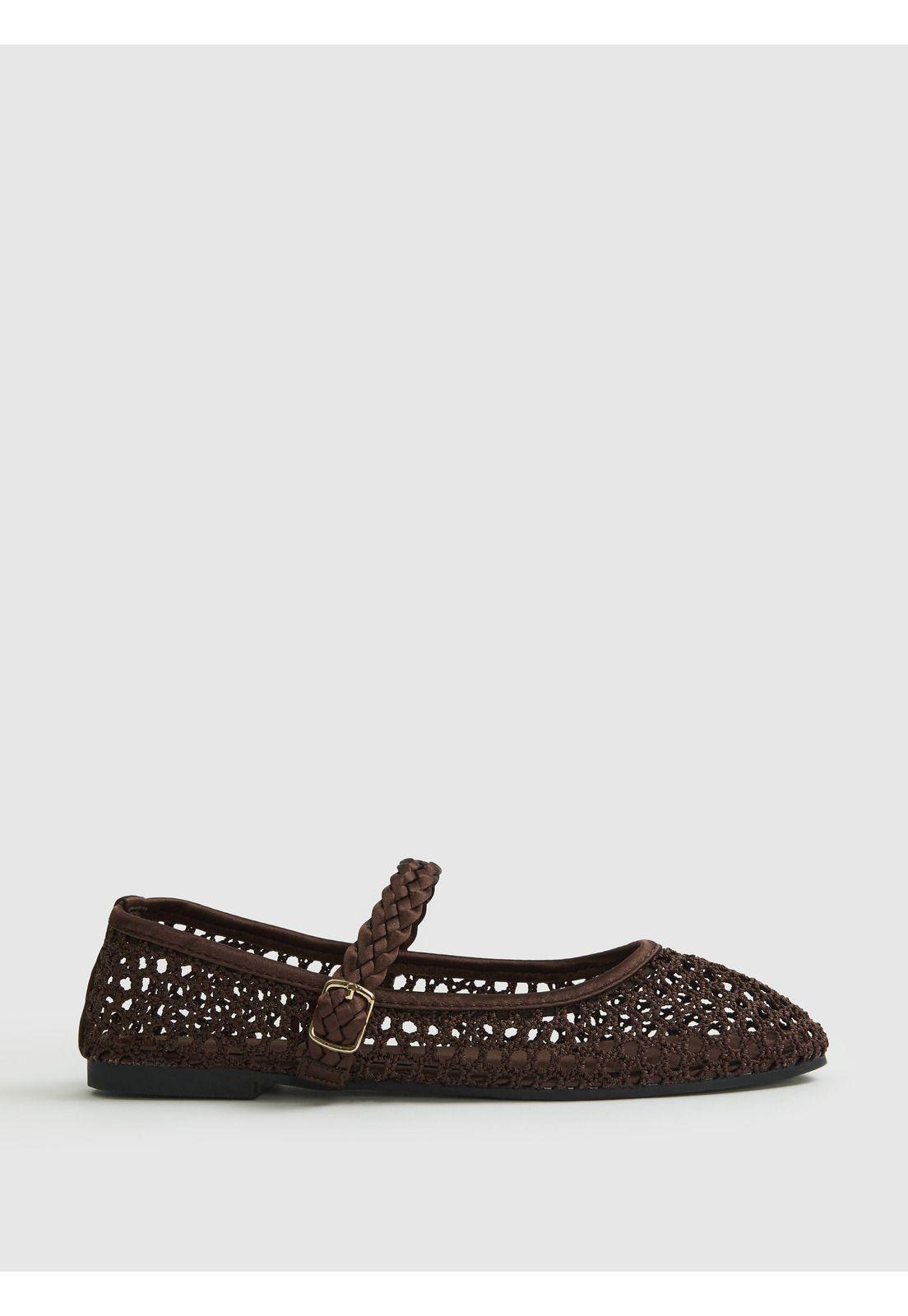 Sandalias Ballerinas Tejida-2