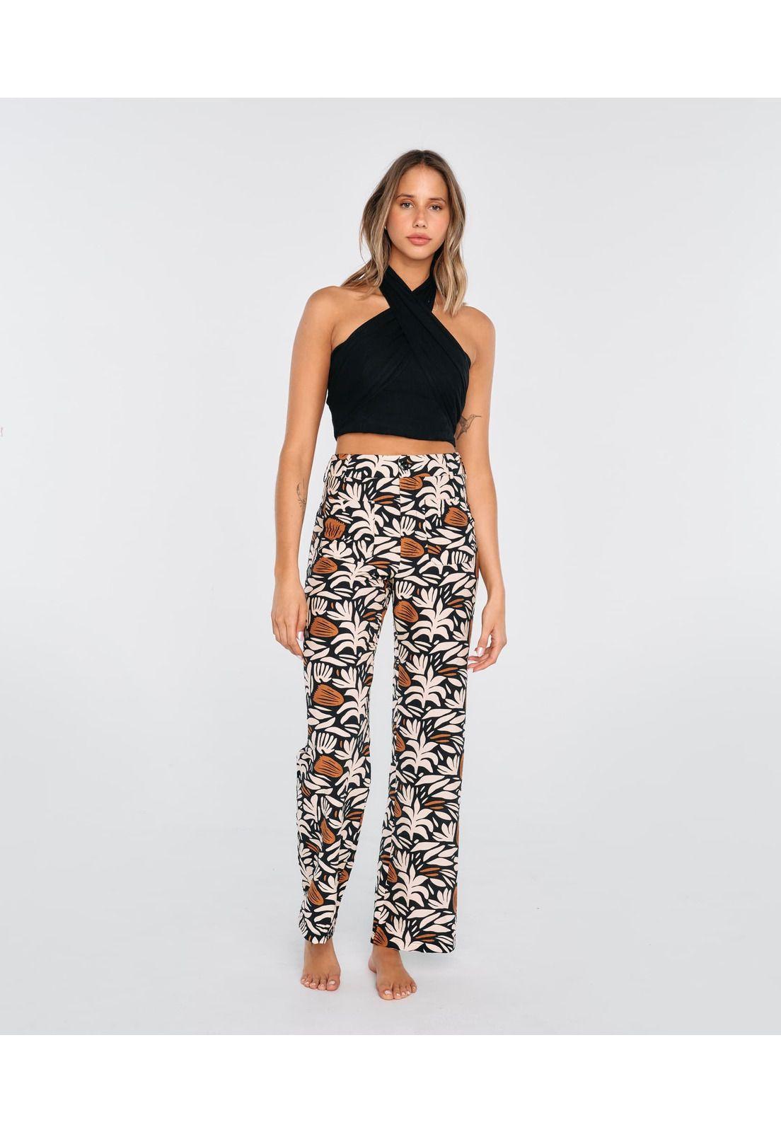 Pantalón Mujer Bolsillos Resort Time-1