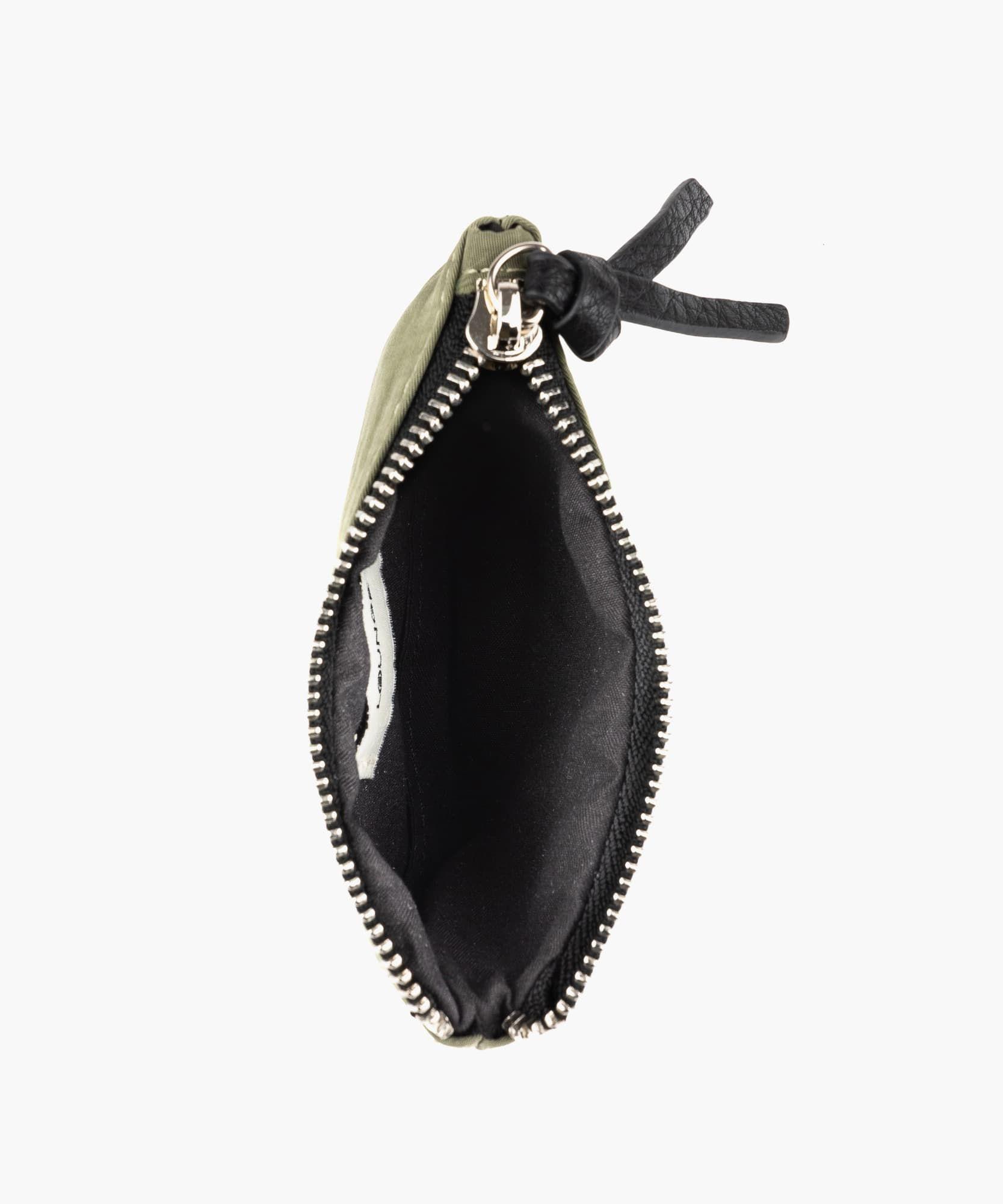 Monedero Mujer Nylon Verde-3