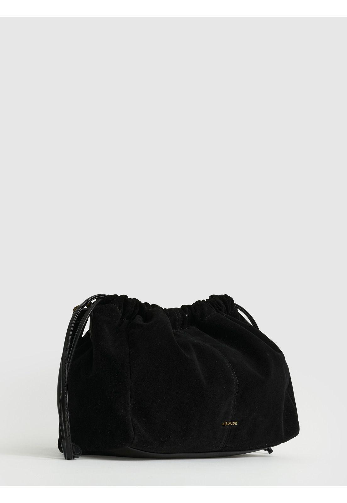 Cartera De Hombro Fake Suede Ajustable Woman-2