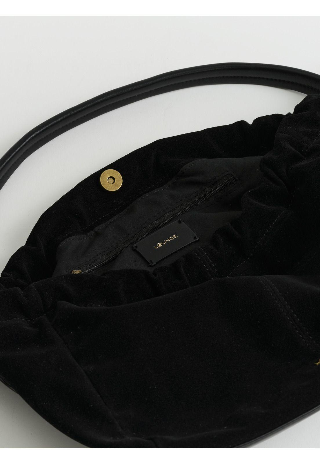 Cartera De Hombro Fake Suede Ajustable Woman-4