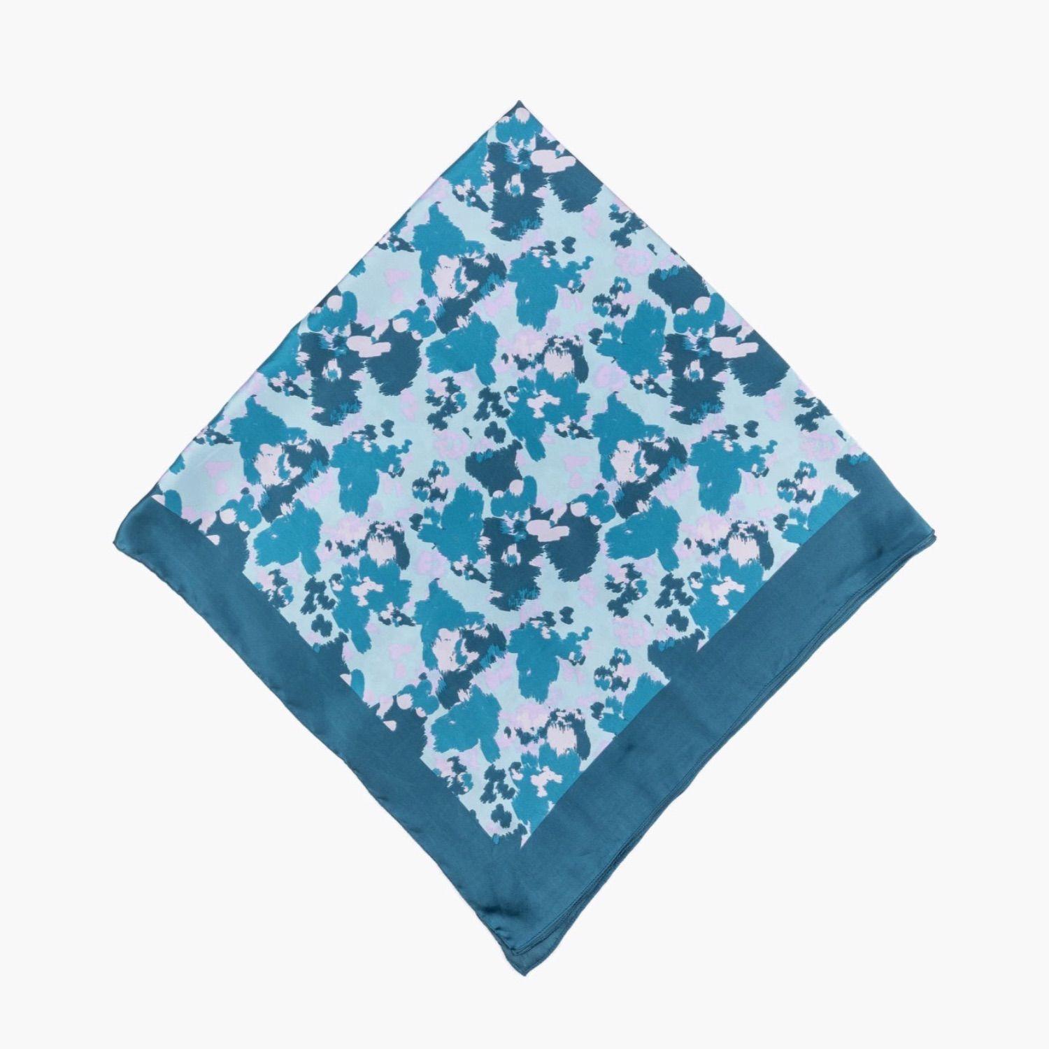 Pañuelo Mujer Manchas Azul-0