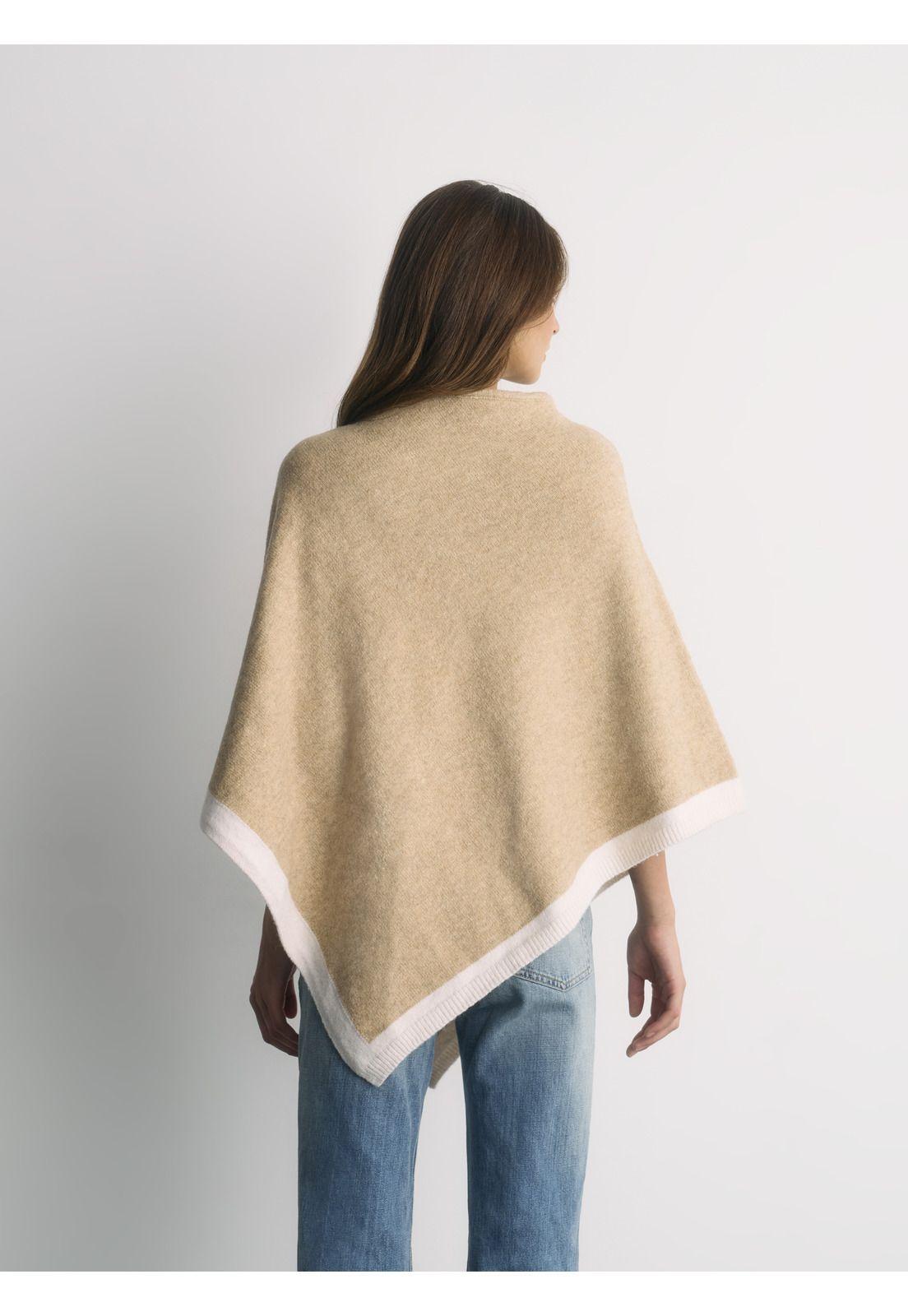 Capa Poncho Sin Cuello Alto Invierno-1