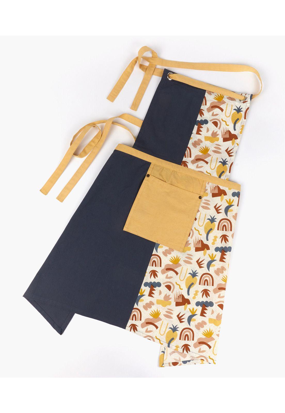 Delantal De Cocina Acoiris Lounge Blanco-1