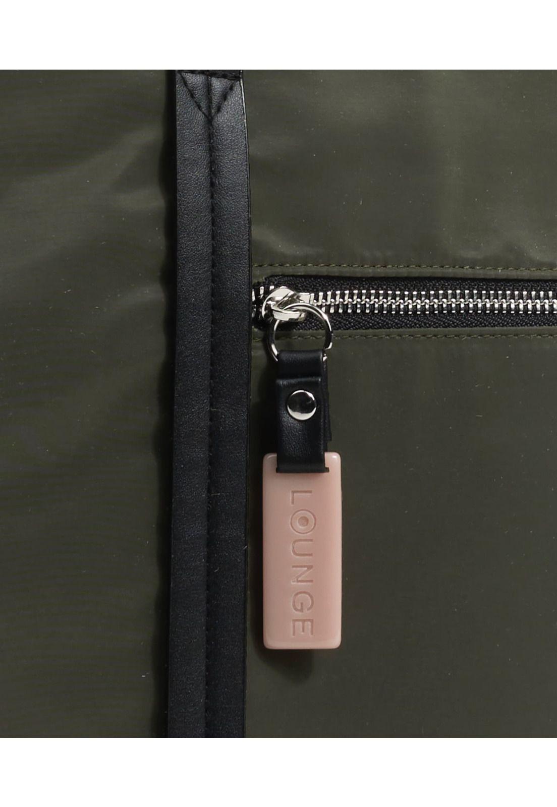 Cartera De Hombro Notebook New Office Verde Musgo-4