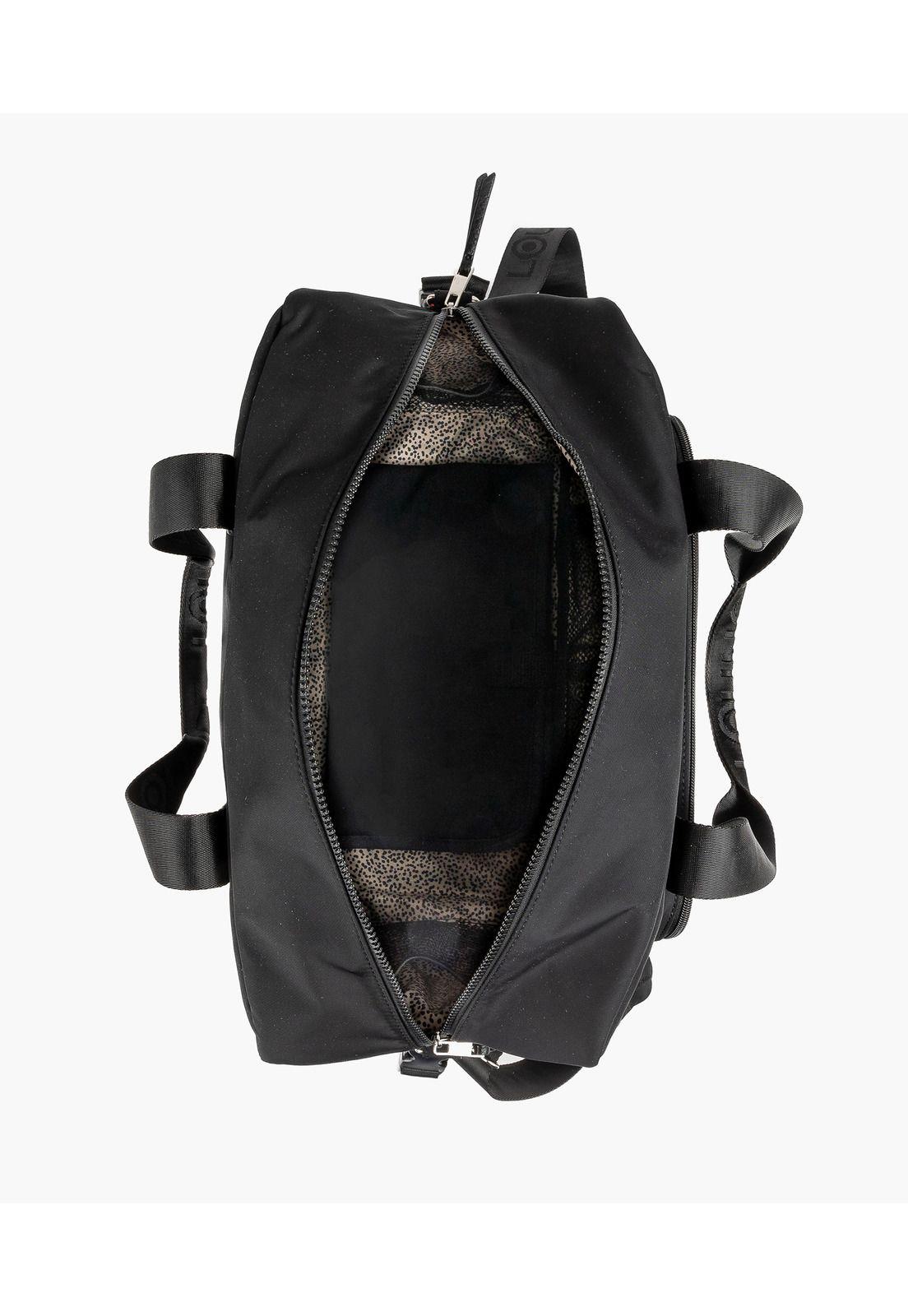 Bolso Maternal Nylon Negro-2