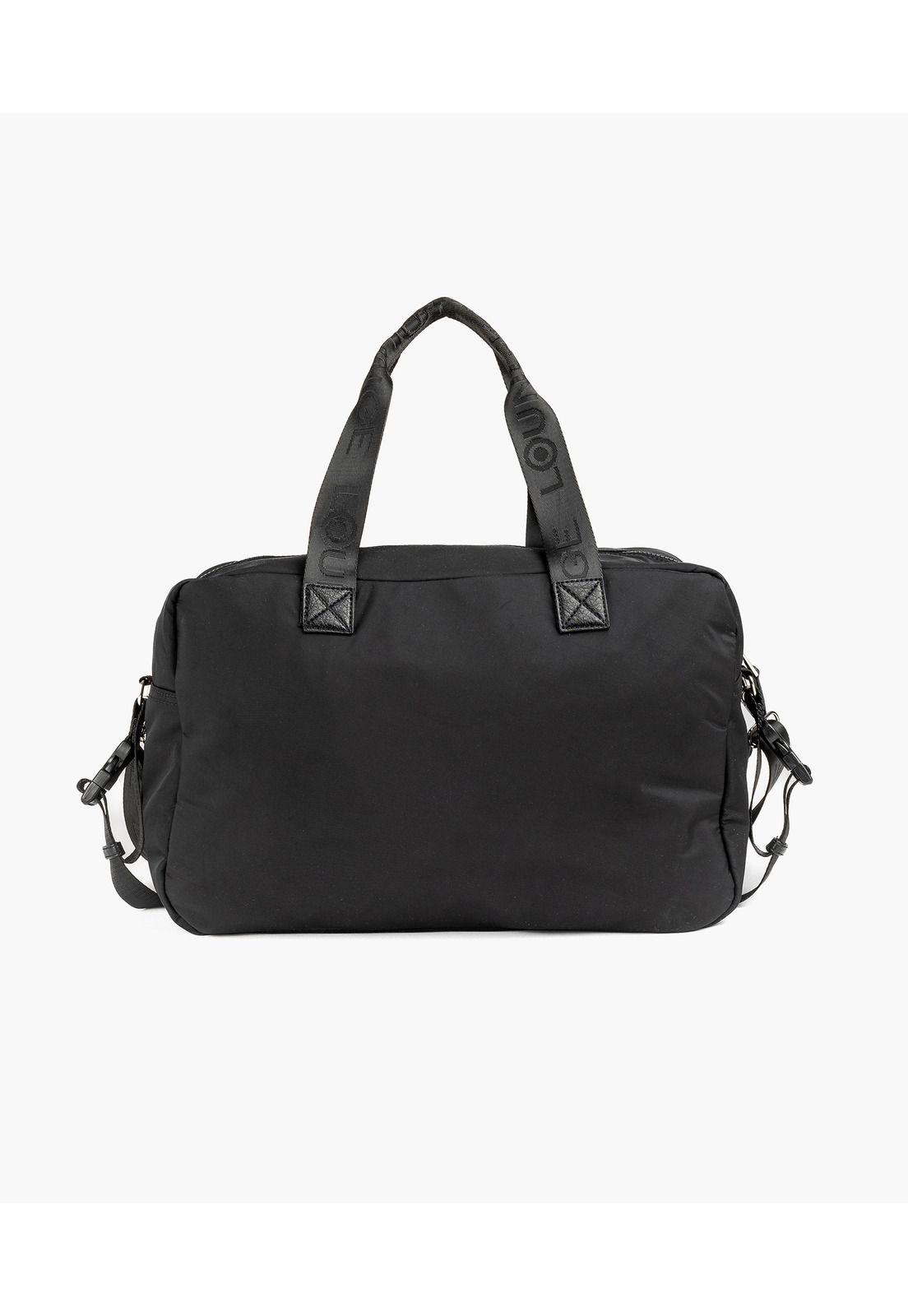 Bolso Maternal Nylon Negro-3
