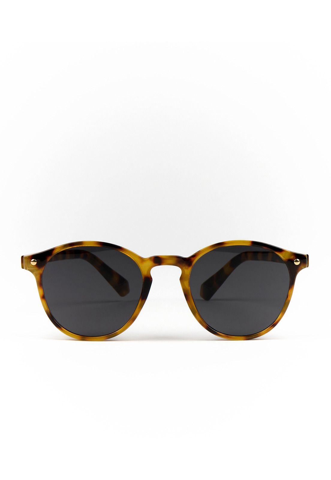 Lentes De Sol Redondo Carey-1