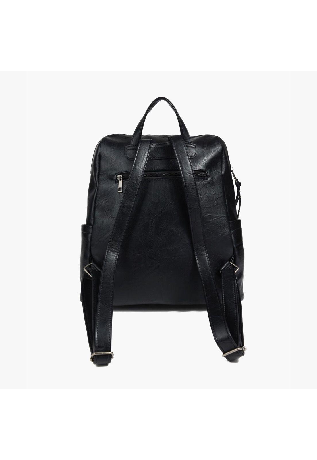 Mochila Para Notebook Boho Negro-2