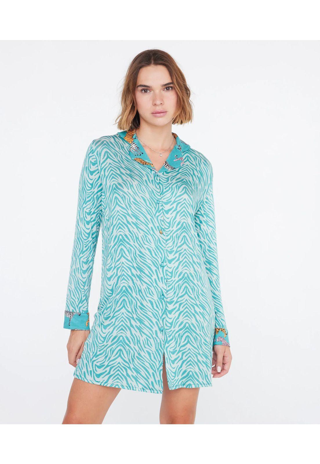 Camisa De Dormir Dreamy Botones-0