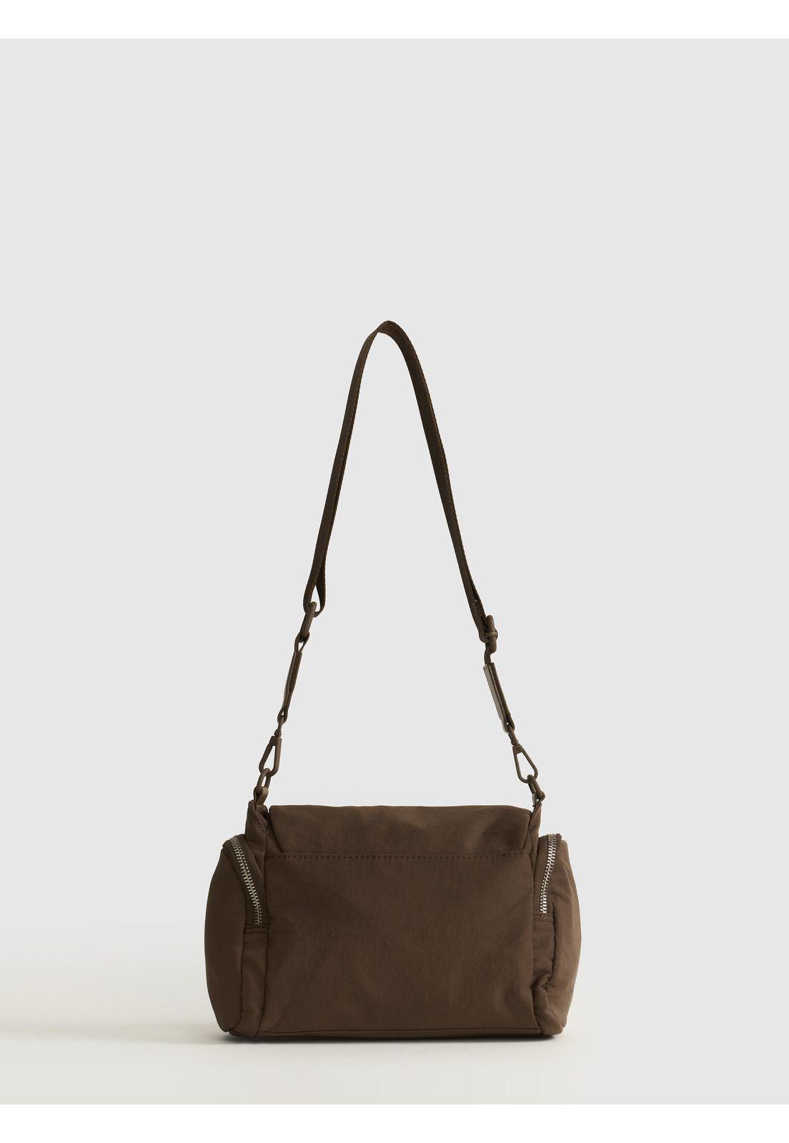 Cartera Bandolera Nylon Cierre Snap Street-1