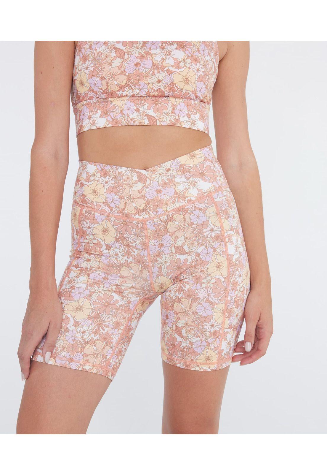 Short Deportivo Active Biker Cruzado Sweet Flowers-0