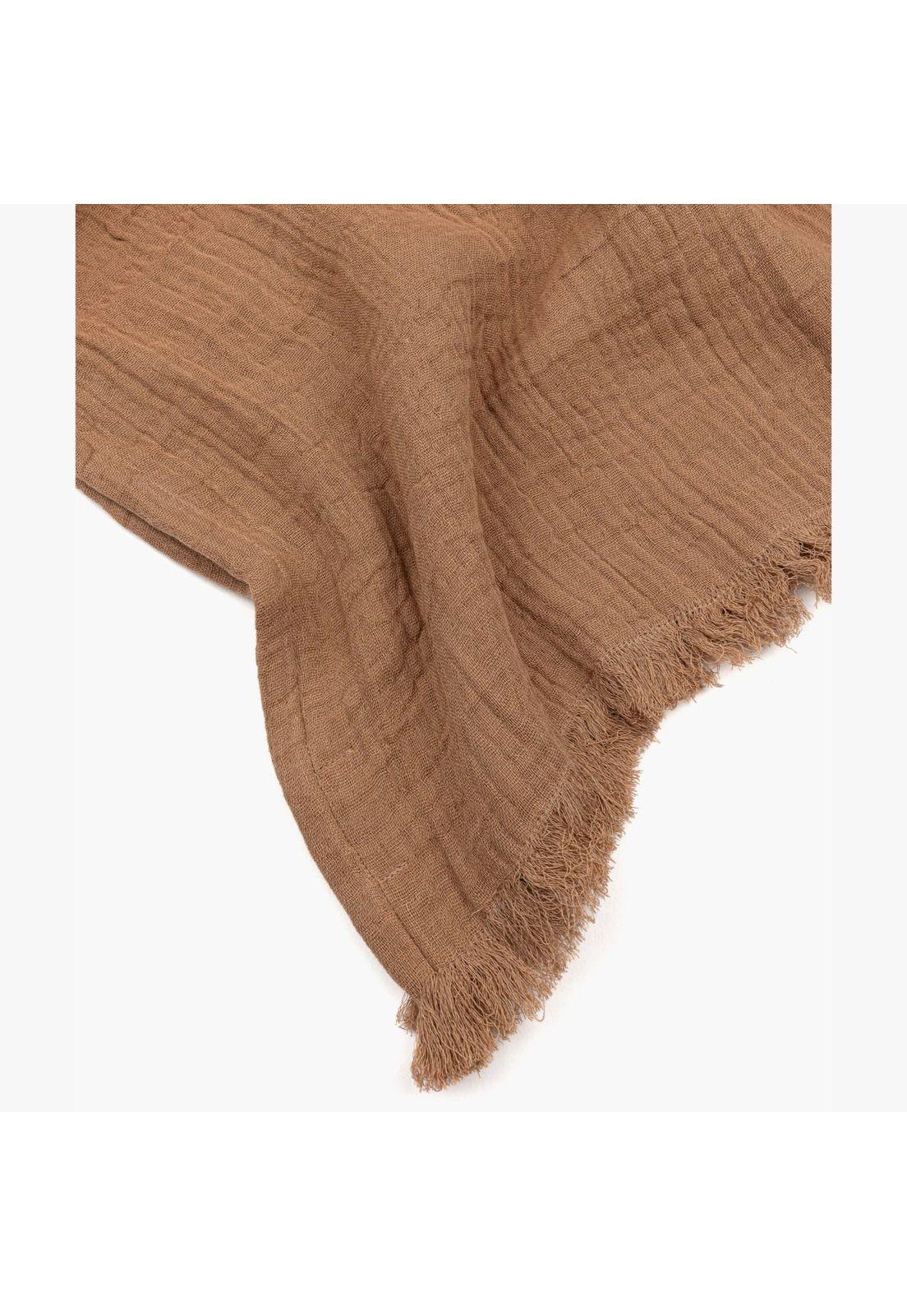 Piecera Algodón Gauze Terracota-1