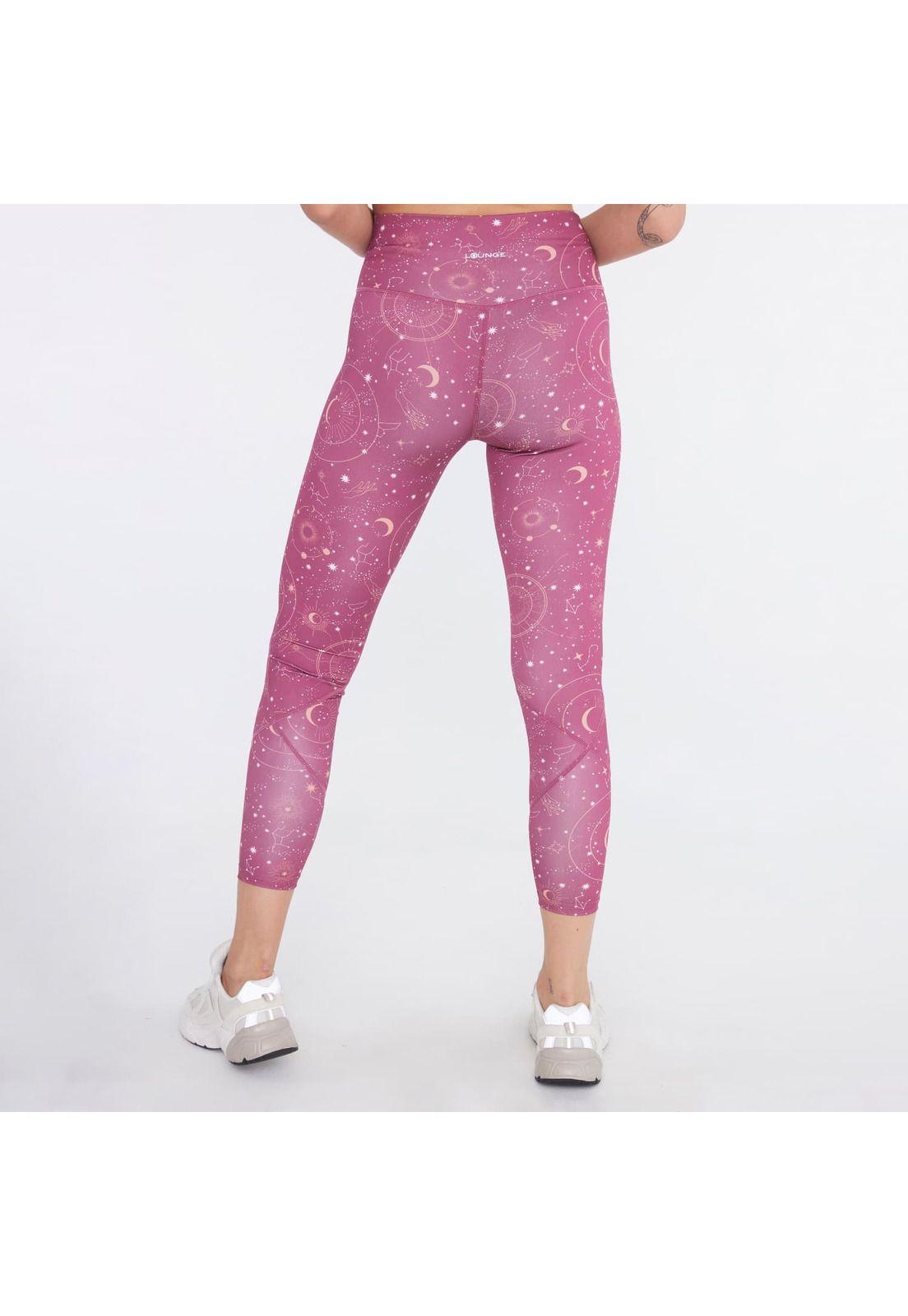 Calza Mujer Deportiva Cruzada Burdeo Lounge-2