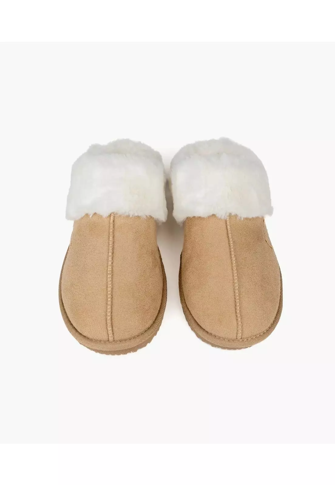 Pantuflas Mujer Comfy 37-38 Beige-3