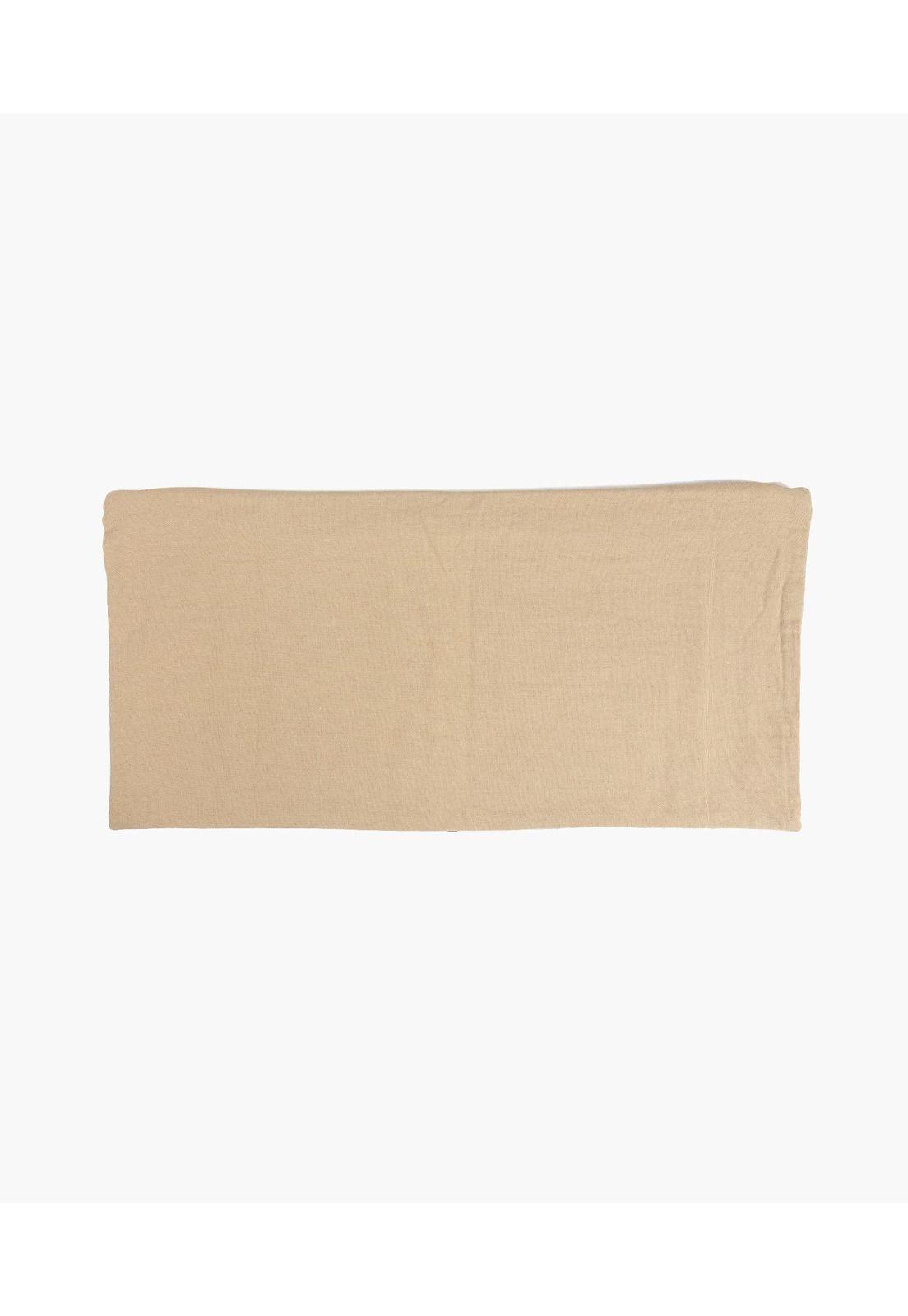 Cojín Algodón Costuras 30 X 60 Beige-3