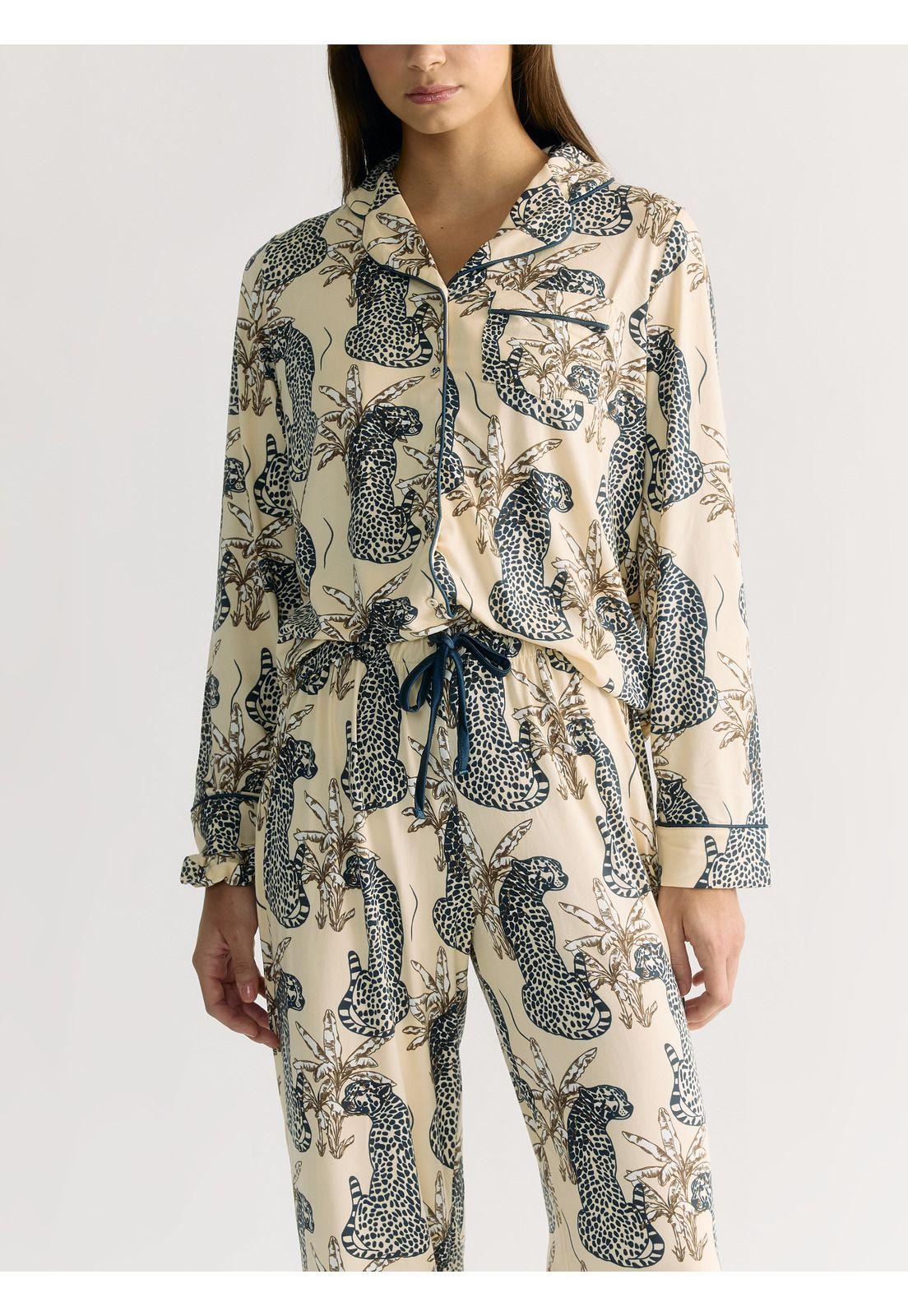 Set Pijama Tigres Selvático Dreamy-3