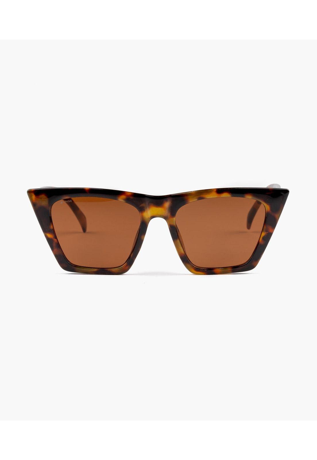 Lentes De Sol Mujer Detalle De Estrellas Café-1